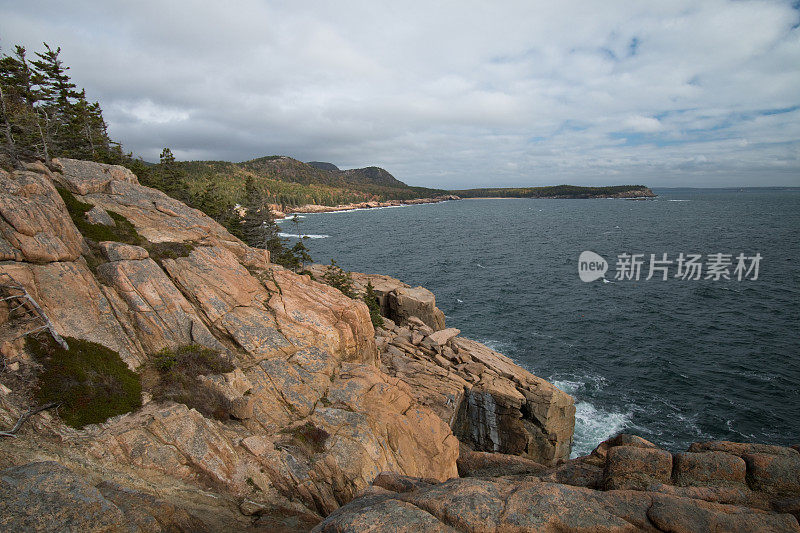 Mount Desert Island -阿卡迪亚国家公园- Maine - coastal Hiking Trail